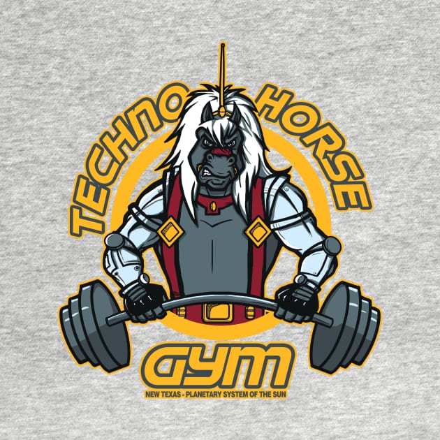 Techno Horse Gym by AndreusD